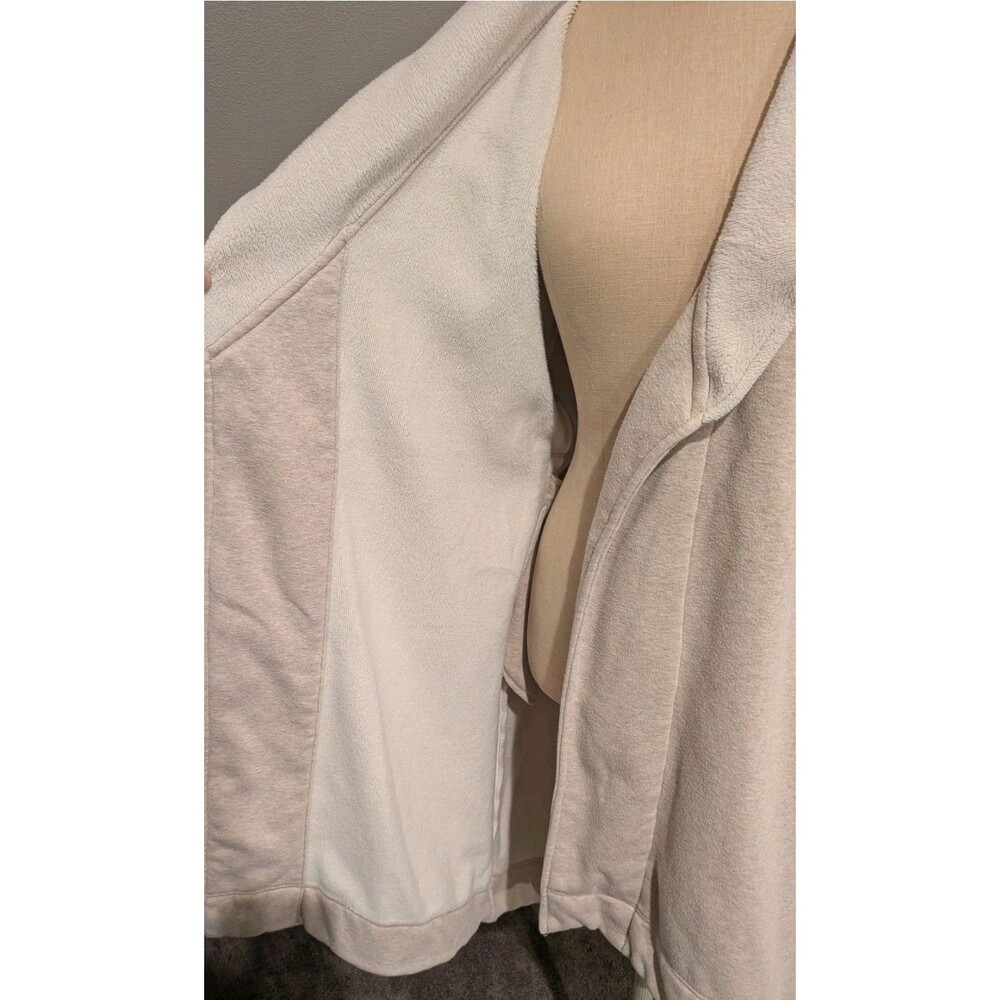 UGG Women Duffield 11 Oatmeal Plush Fleece Robe Shawl Collar Belted Cozy Lounge - Picture 6 of 12